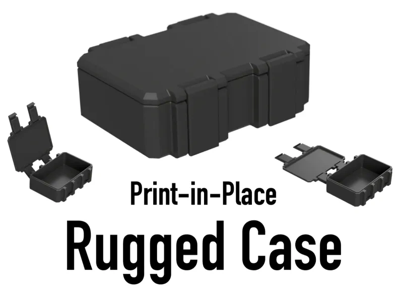 Rugged Case - Print-in-Place - Many Sizes!