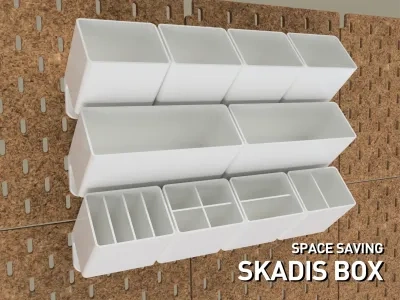 节省空间的SKADIS盒子