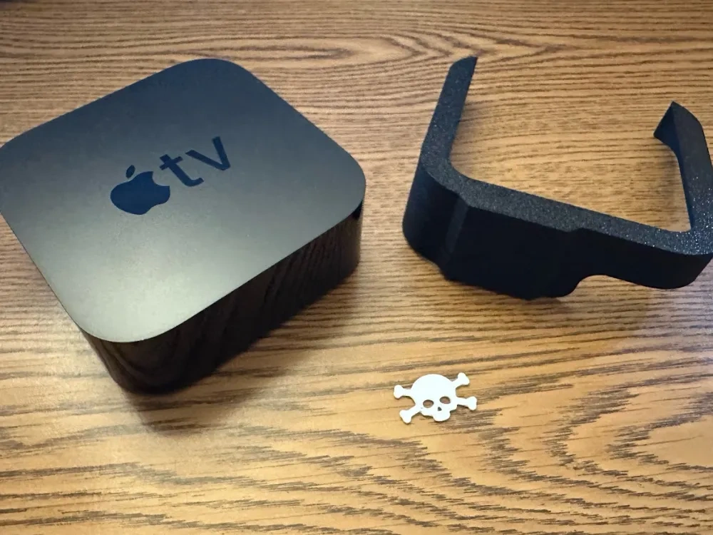 iPatch——Apple TV 4K红外线阻挡器 来自 BitingChaos MakerWorld:免费下载 3D 模型