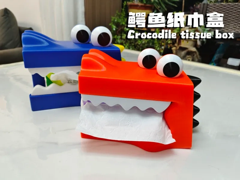 鳄鱼纸巾盒（无支撑/无需AMS/适配A1mini）