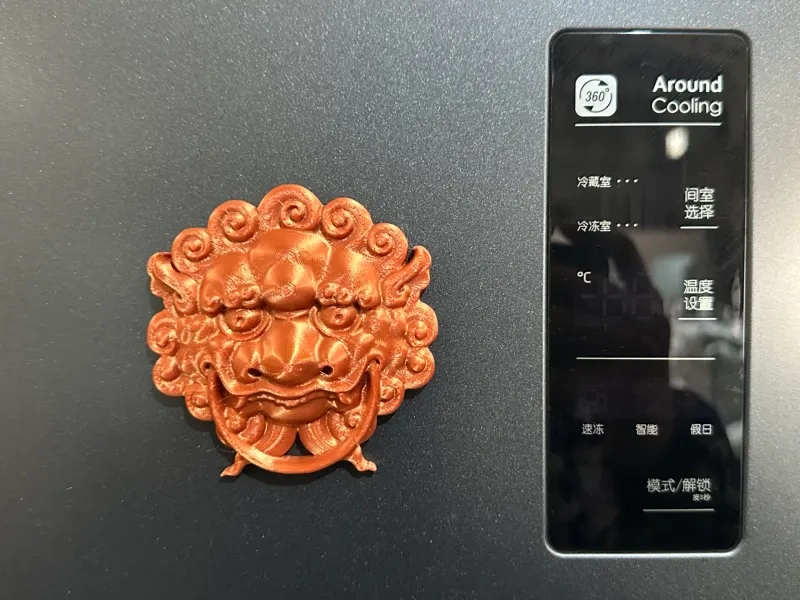 狮子头门环冰箱贴