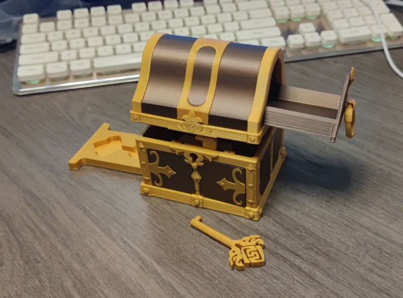原神机关宝箱-珍贵的宝箱-中号-分色版