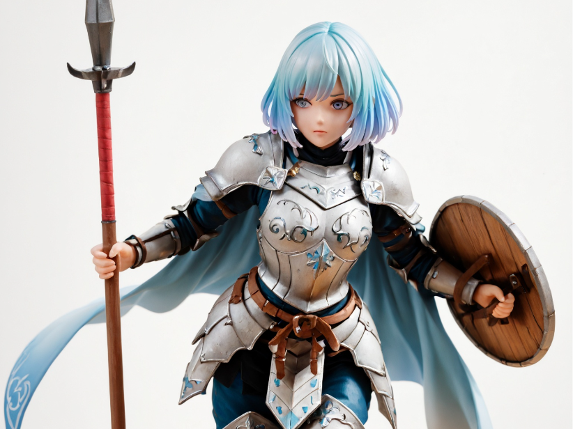 枪盾女骑士 来自 shawnli MakerWorld:免费下载 3D 模型