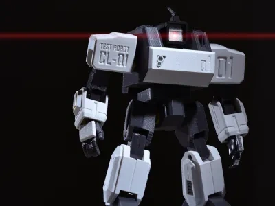 CL-Q1磐岩式重型智械（原型）/ Solid Rock（PROTOTYPE）