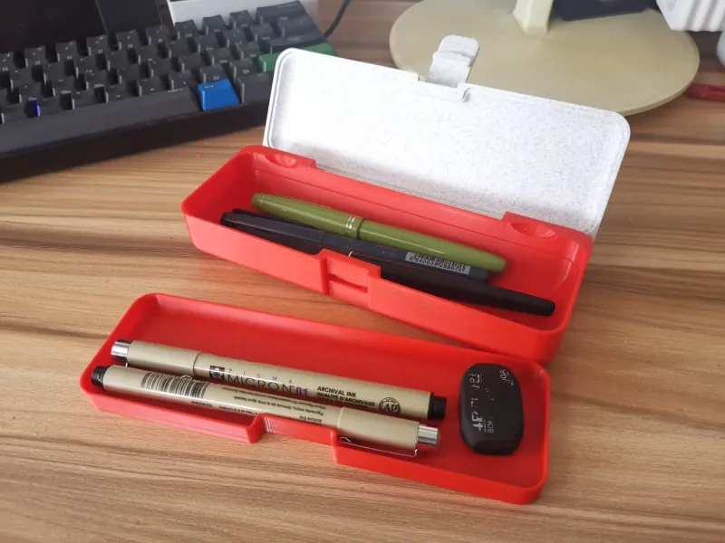 收纳盒/Storage Box/铅笔盒/pencil case-双层-无需五金