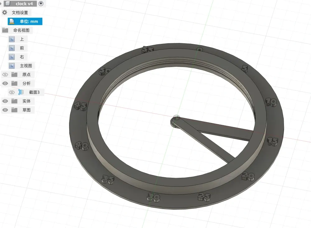 Clock 时钟表盘(供小朋友学认时间) - 免费 3D 打印模型 - MakerWorld