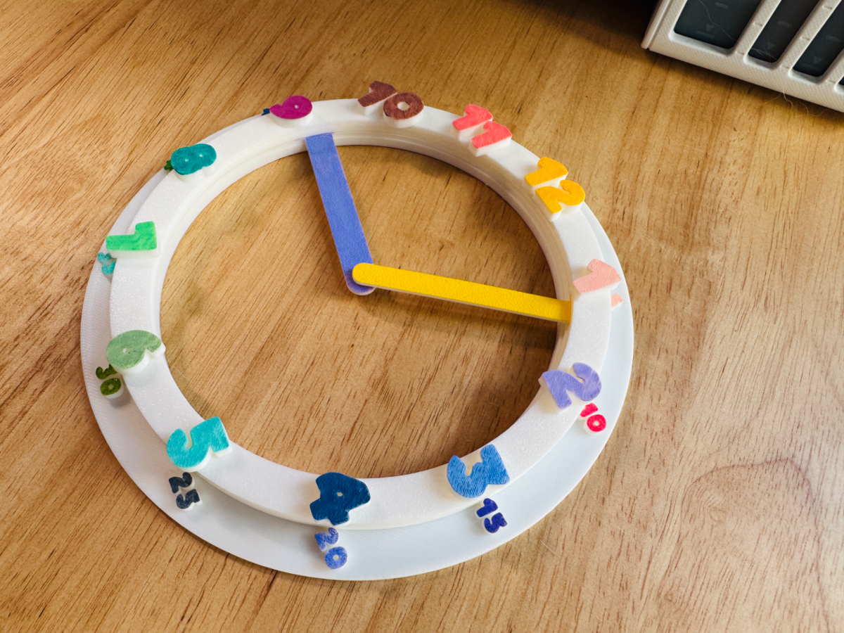 Clock 时钟表盘(供小朋友学认时间) - 免费 3D 打印模型 - MakerWorld
