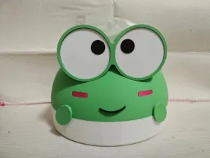 青蛙纸巾盒