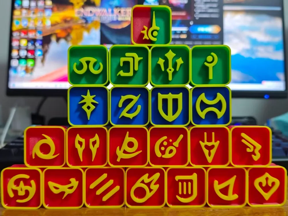 最终幻想14（ff14）职业图标来自user_1424283134 MakerWorld