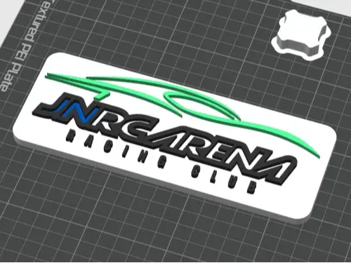JNRC racing club logo model - 免费 3D 打印模型 - MakerWorld