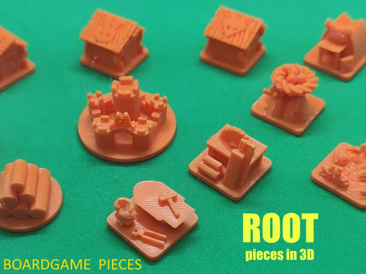 ROOT - 桌游棋子 - 免费 3D 打印模型 - MakerWorld
