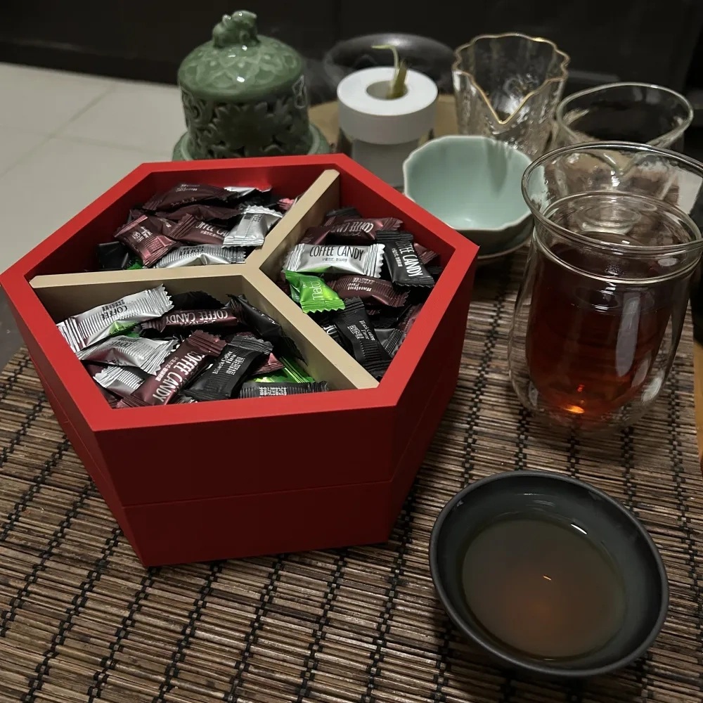 春节年盒(全盒、糖果盒、茶叶盒) - 免费 3D 打印模型 - MakerWorld