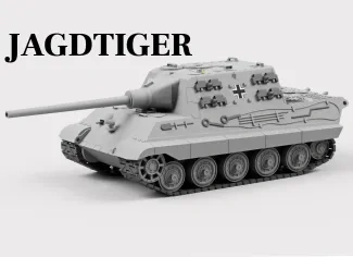 猎虎式重型驱逐战车 1:35 比例