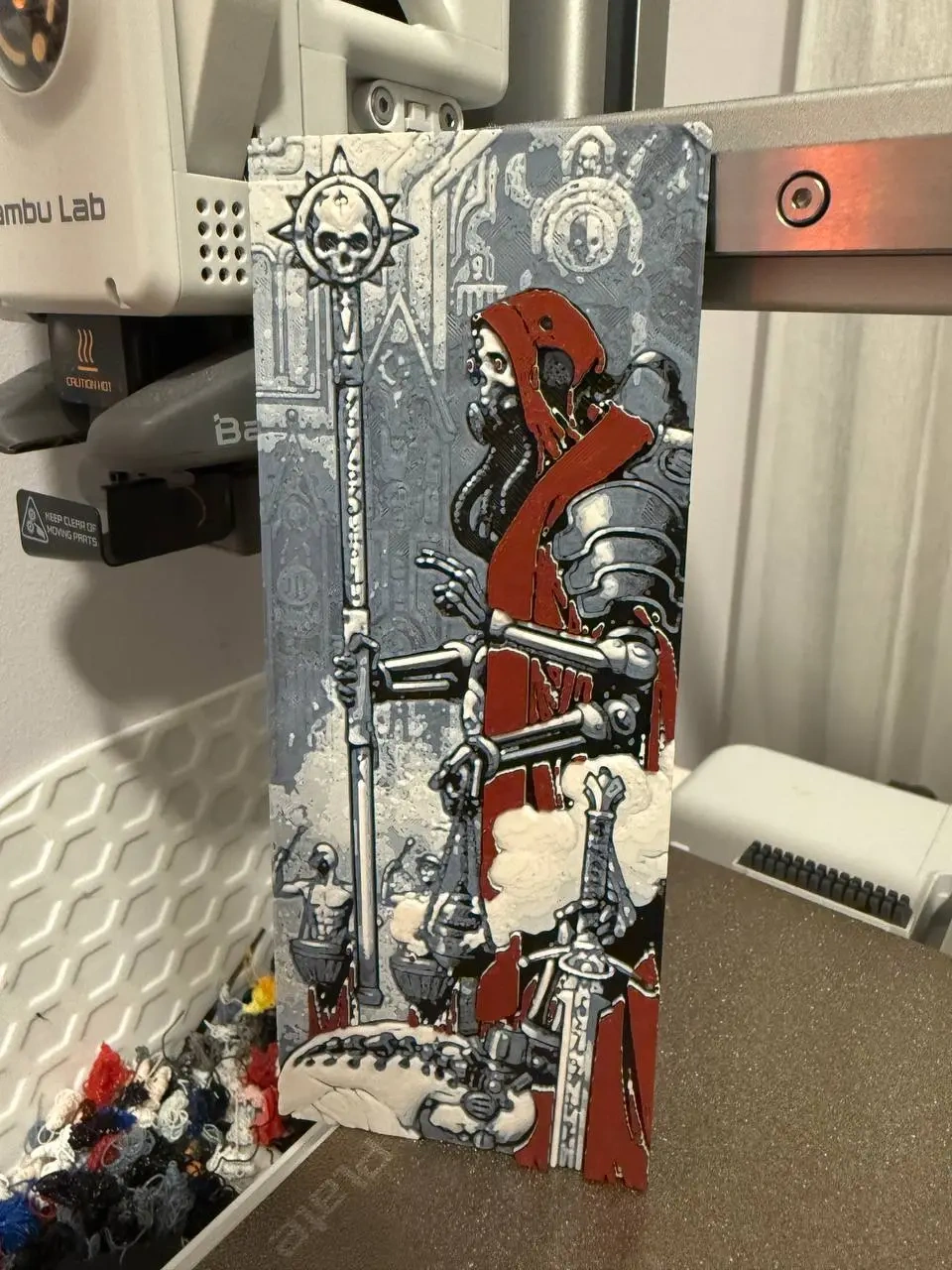 机械神教 WH40K - HueForge 书签 - 免费 3D 打印模型 - MakerWorld