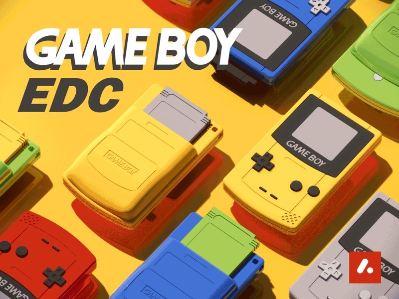 GAME BOY EDC 磁力推牌