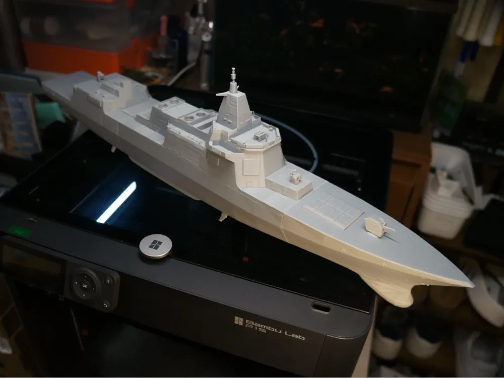 Model 055 国之重器 055大驱 Type 055 destroyer 055型驱逐舰60厘米分体版 来自 卡卡 - MakerWorld