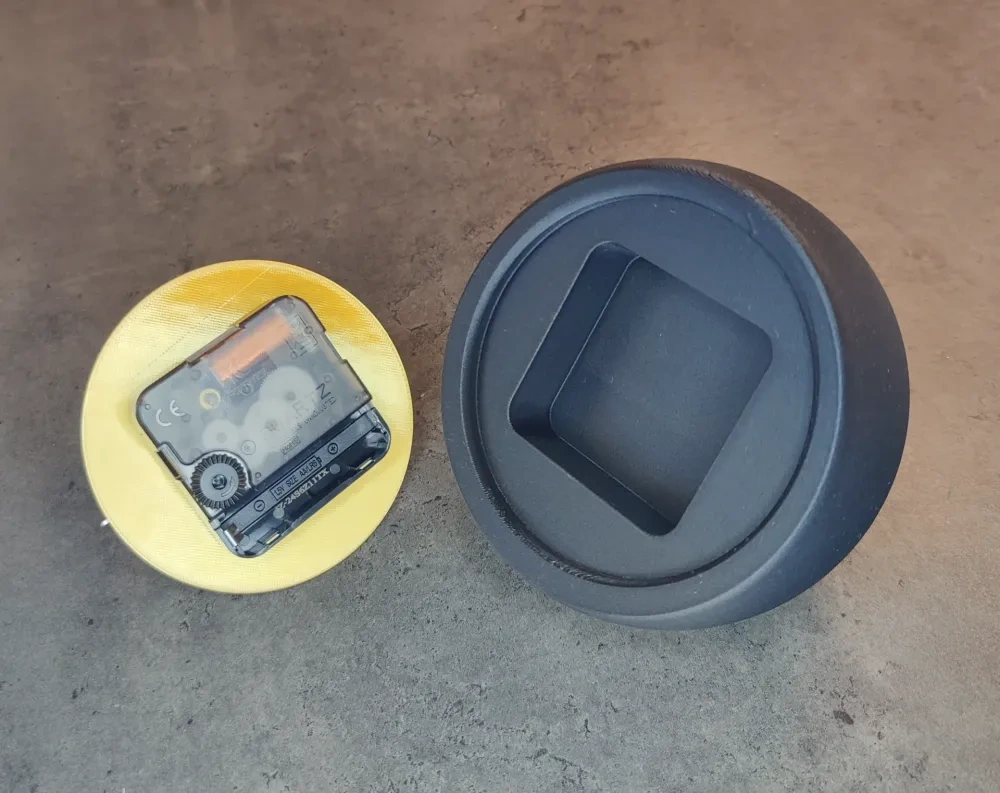 Modern minimalistic clockClock Components Kit 011 来自 Niko MakerWorld