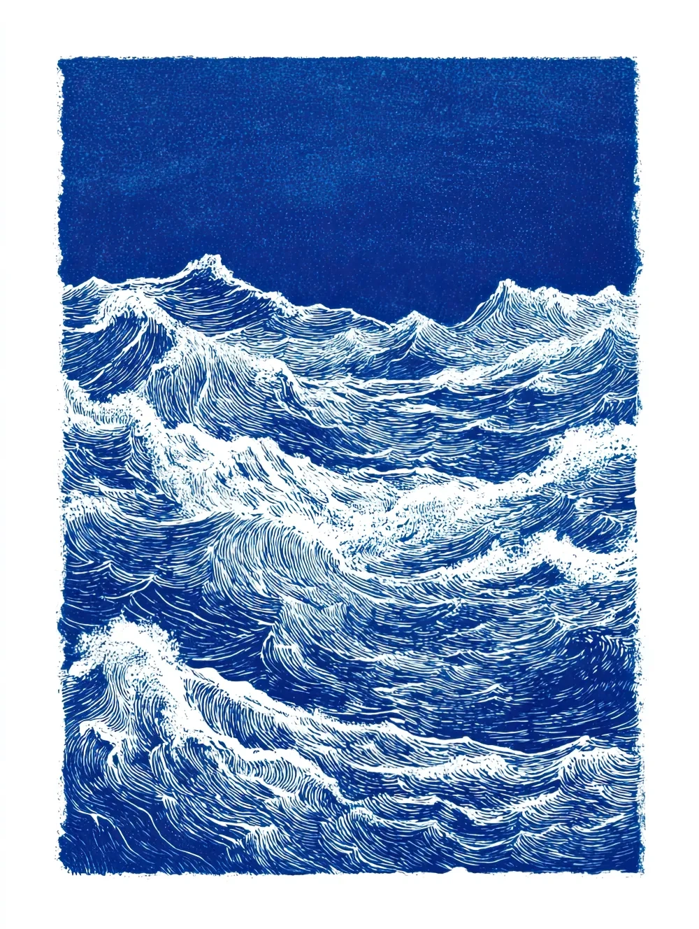 浮雕画——和菜头《浪催》 来自 Flow MakerWorld：免费下载 3D 模型