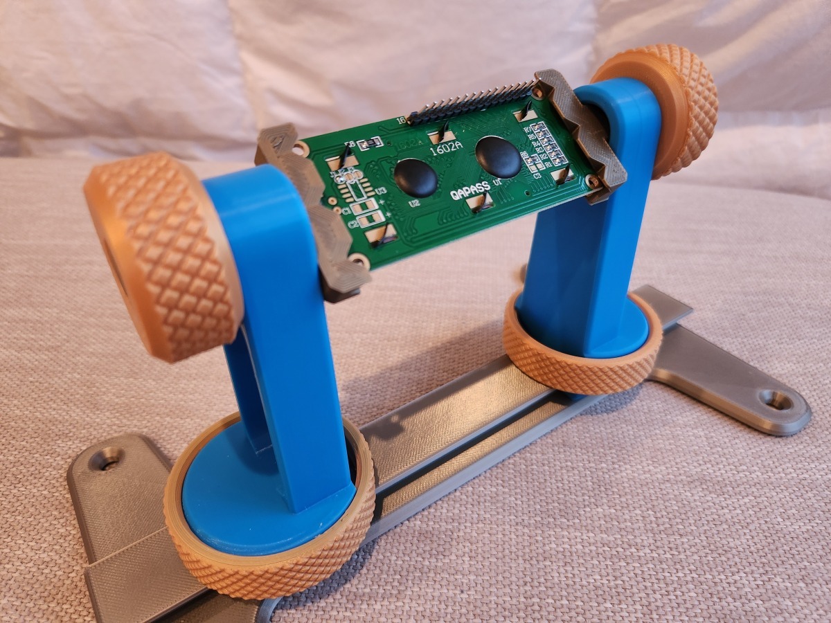 可调节PCB支架工具 - 免费 3D 打印模型 - MakerWorld