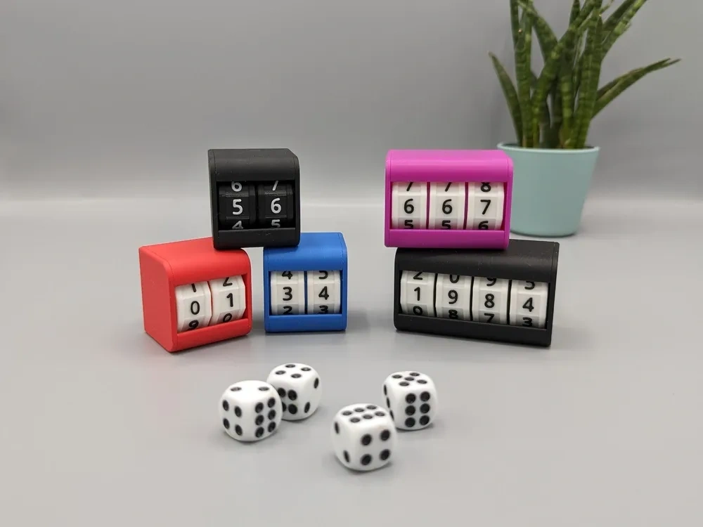 简单计数器 来自 Benjamin Kott MakerWorld：免费下载 3D 模型