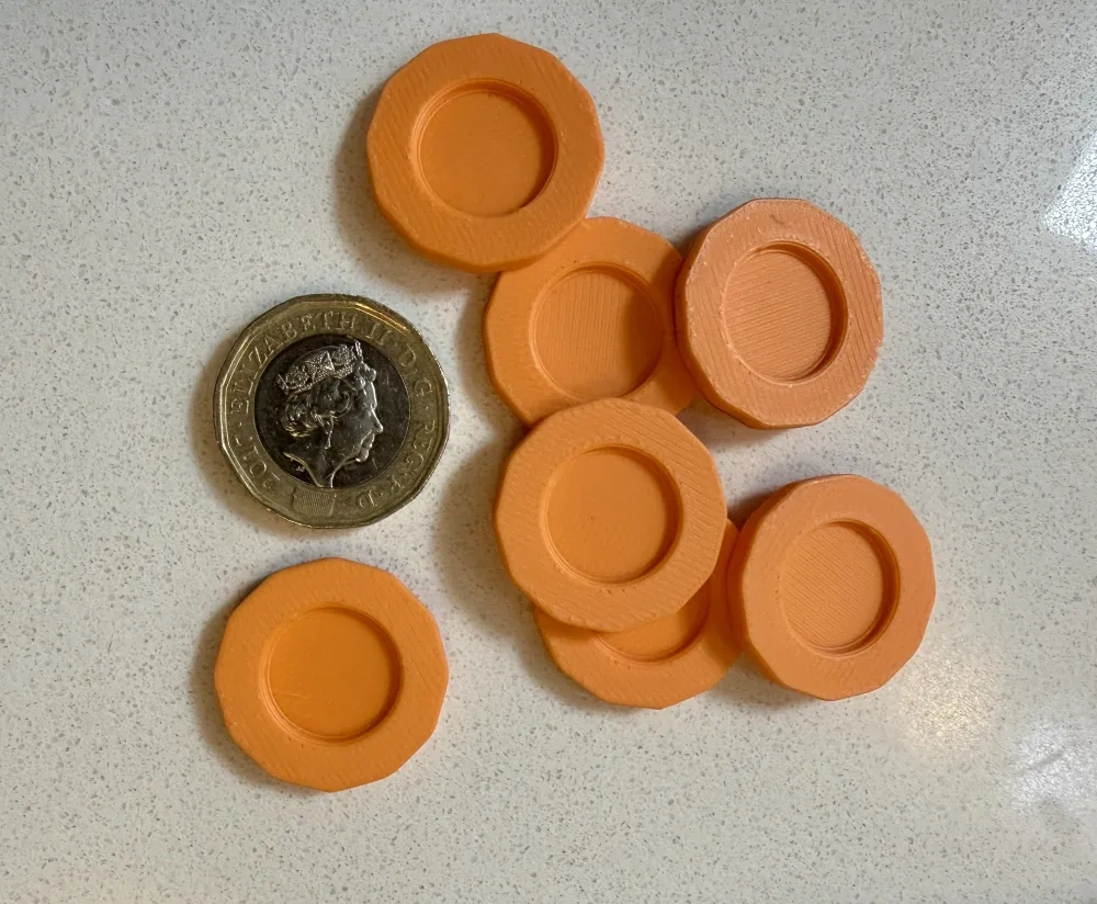 适合儿童的购物车代币（欧元/英镑硬币） - 免费3D 打印模型- MakerWorld