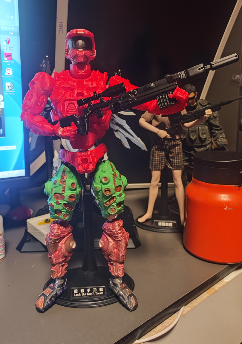 1:6兵人 未来战士基础版 来自 熊小猫的玩具屋 - MakerWorld