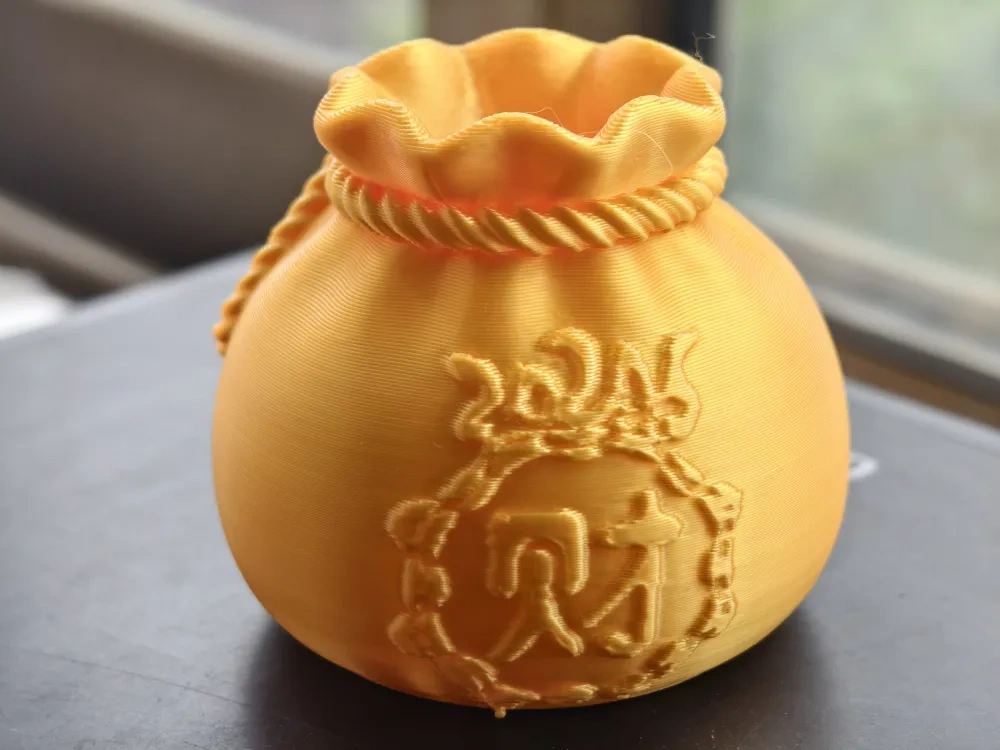 福袋,钱袋子,发财袋,福袋小篮子挂饰 - 免费 3D 打印模型 - MakerWorld