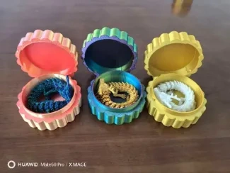 月饼扭蛋小盒子