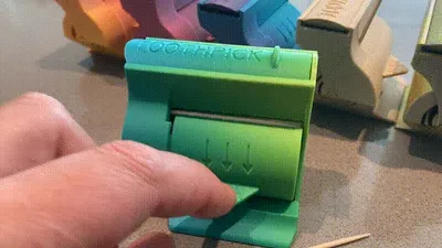 牙签盒 - 无需支撑的一体式打印