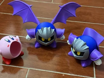 星之卡比-魅塔骑士、メタナイト、Meta Knight（免AMS免胶水）
