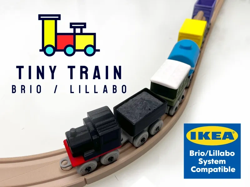 宜家Brio/Lillabo火车系统替代方案：微型火车 