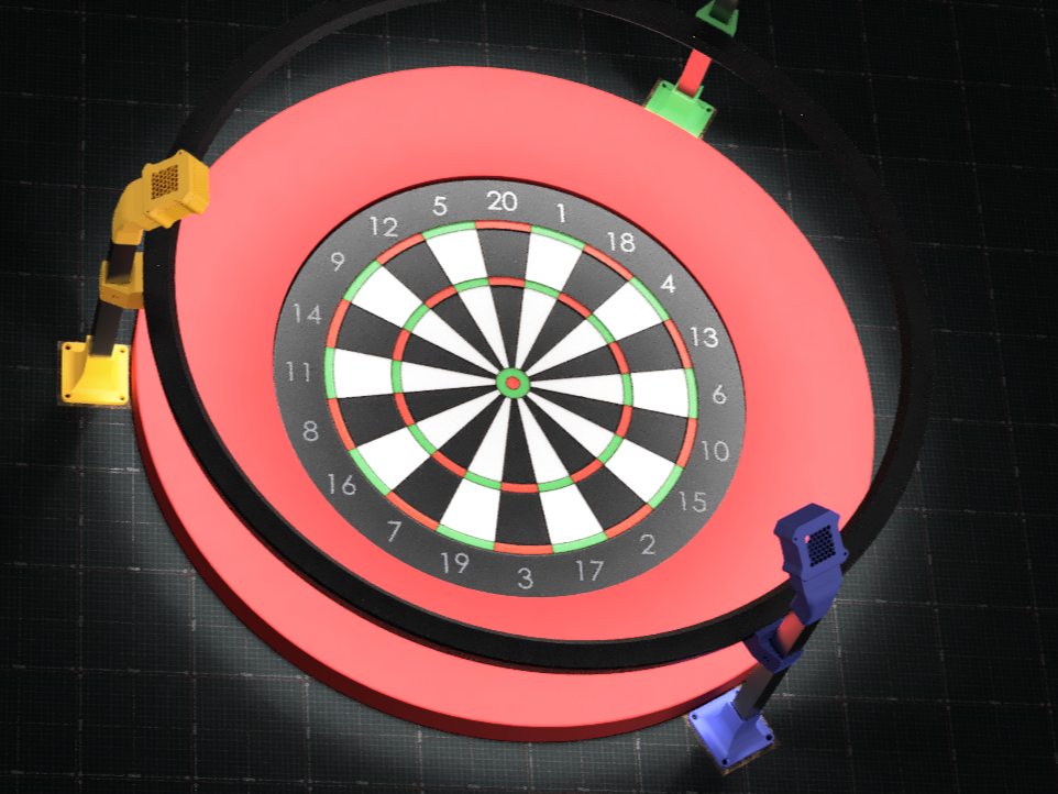 新 Autodarts 金属版本 - 免费 3D 打印模型 - MakerWorld