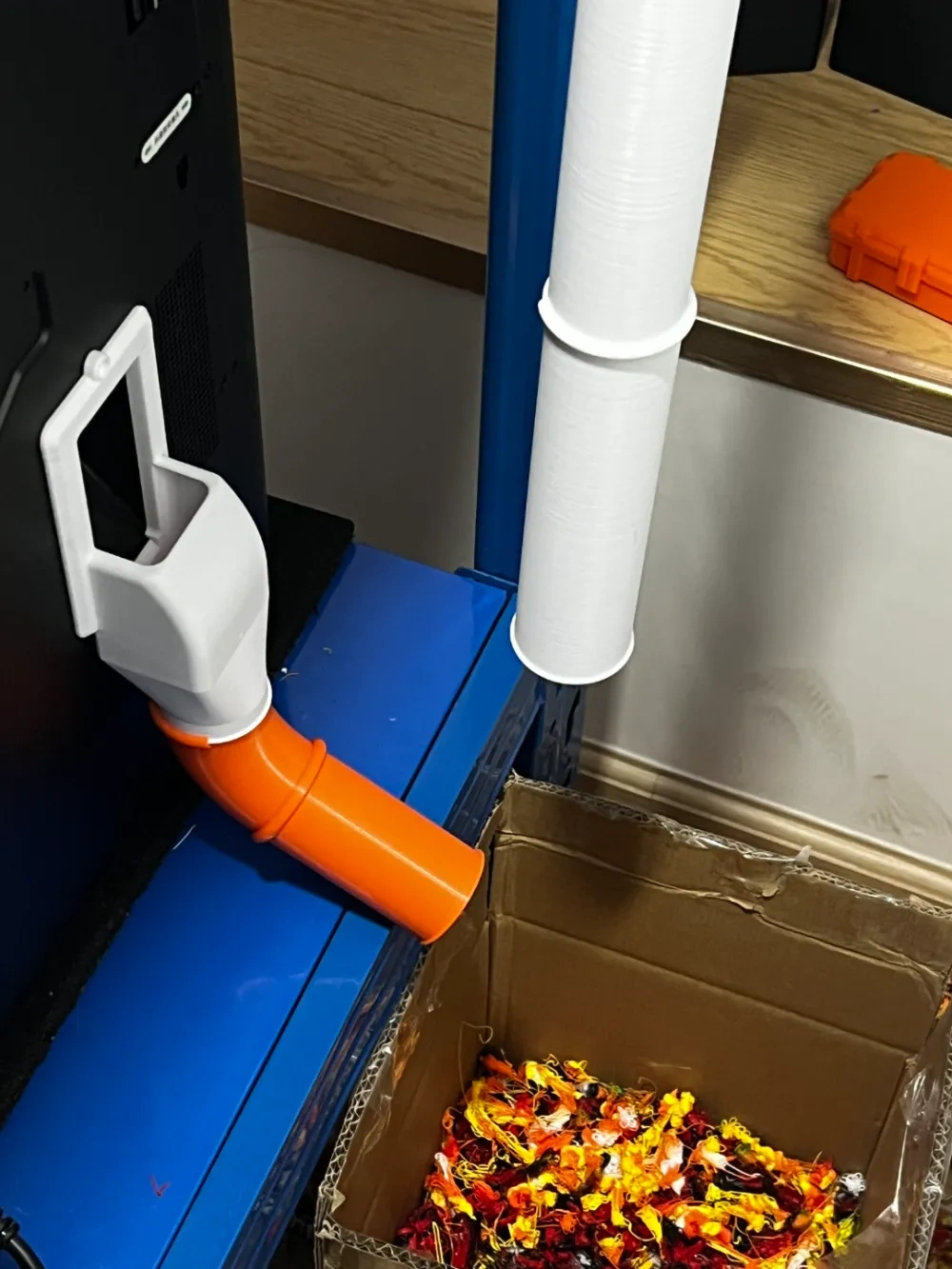 拓竹竹屎导流管道-设备可无限靠墙 - 免费 3D 打印模型 - MakerWorld