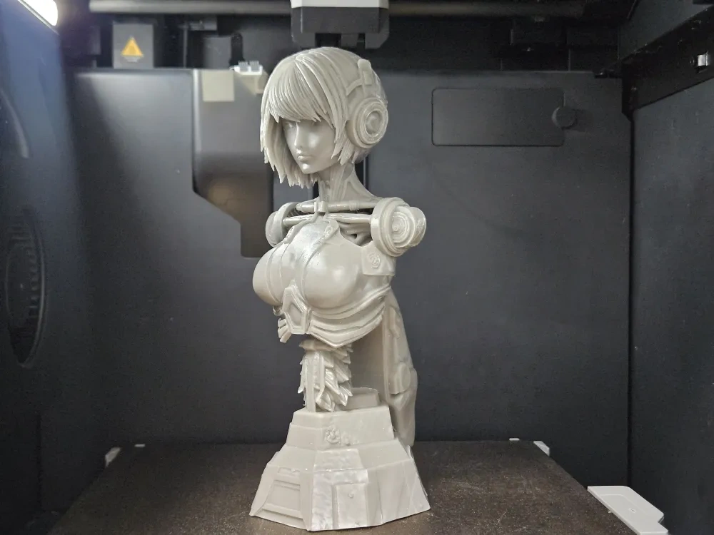 灵笼ASH模型(一体打印官方同款) 来自 温寒君 MakerWorld:免费下载 3D 模型
