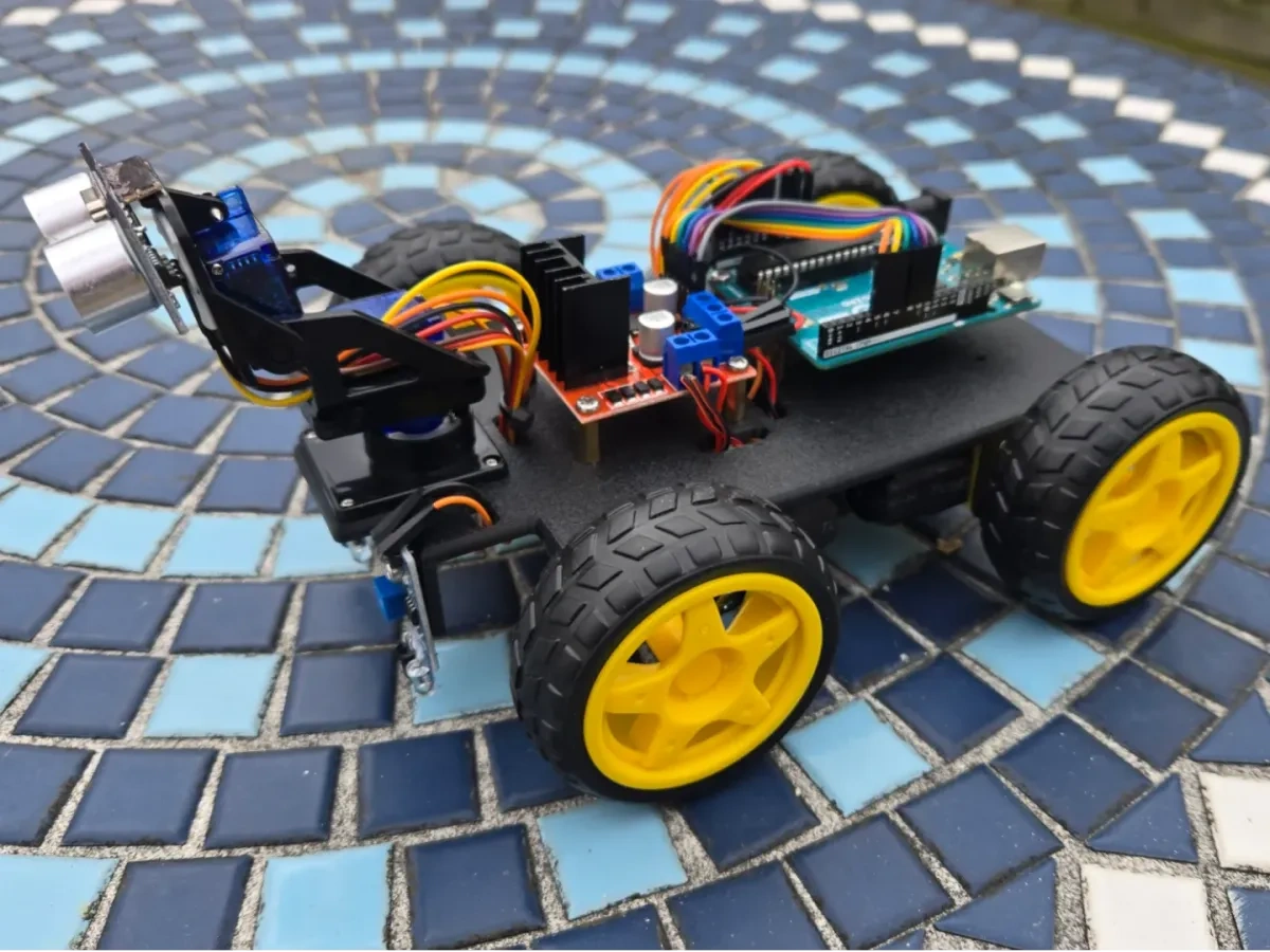 Arduino Uno L298N Chassis - 免费 3D 打印模型 - MakerWorld