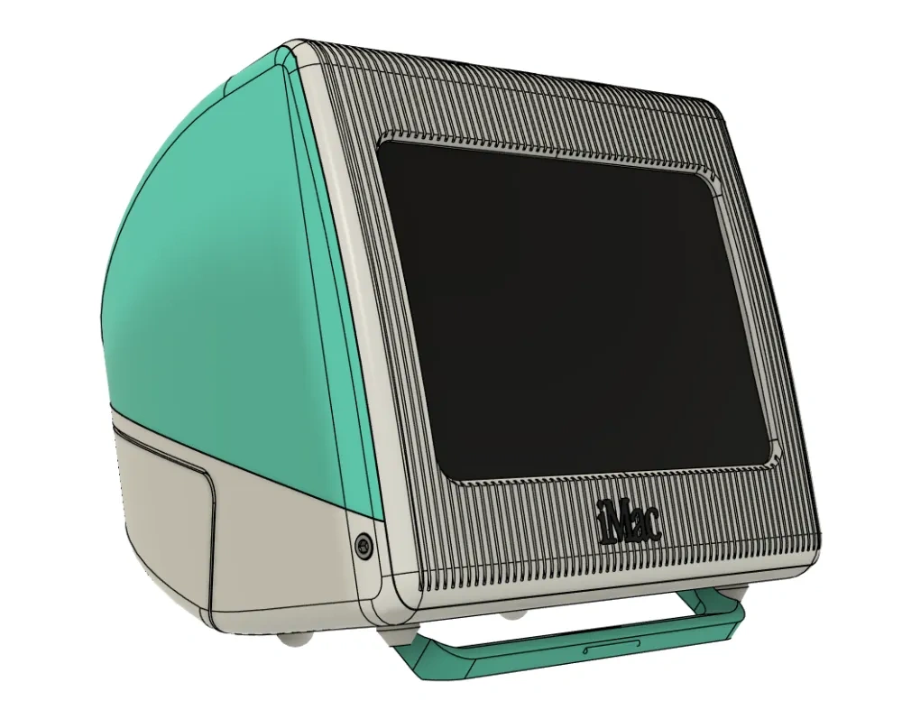 iMac G3 動作品 This touchscreen iMac G3 prototype from 1999 is every bit as