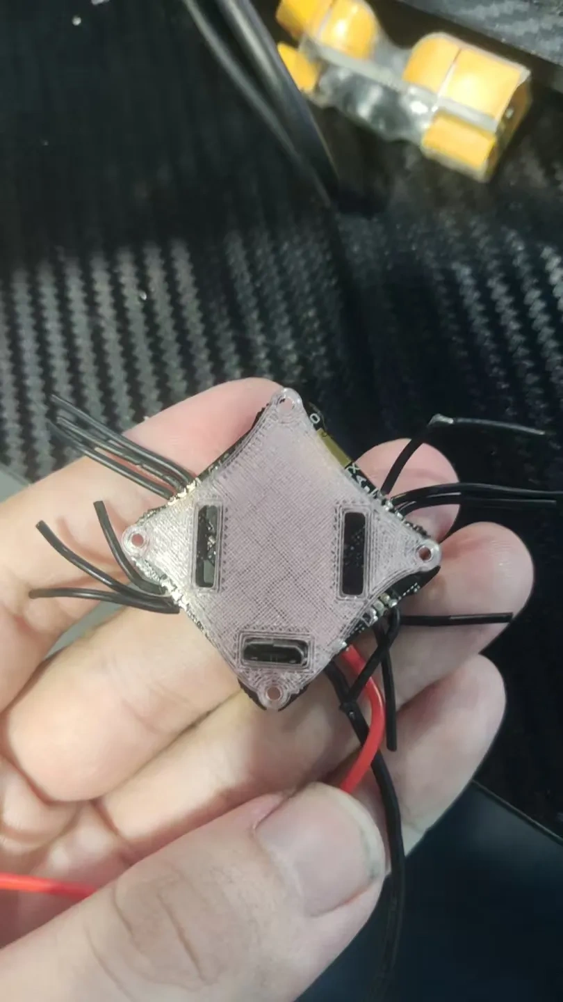 ACK75 ACK80 各种25.5牙签机都可用此底裤 带调参口 带绑带槽 来自 永无言 MakerWorld：免费下载 3D 模型