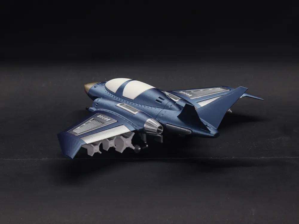 K08 Prototype KT-008(A型)多用途战斗机(已拆件,分盘) - 免费 3D 打印模型 - MakerWorld