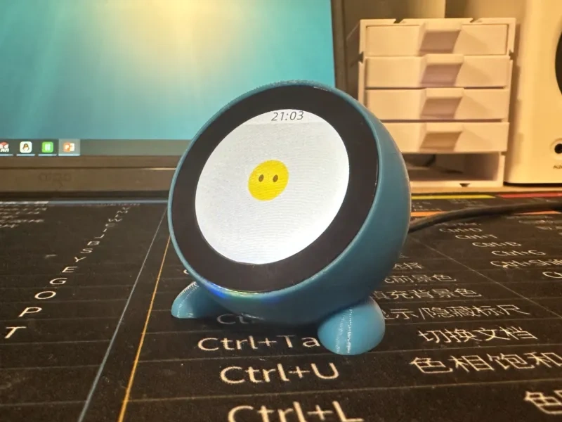 Moji 小智AI衍生版 3D 外壳设计 来自 阿慕希 MakerWorld：免费下载 3D 模型