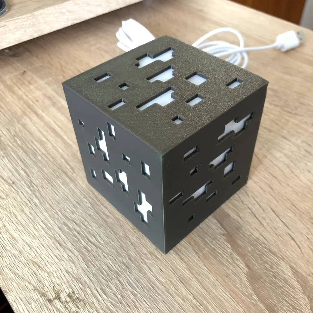 Minecraft灯001 来自 dabovos - MakerWorld