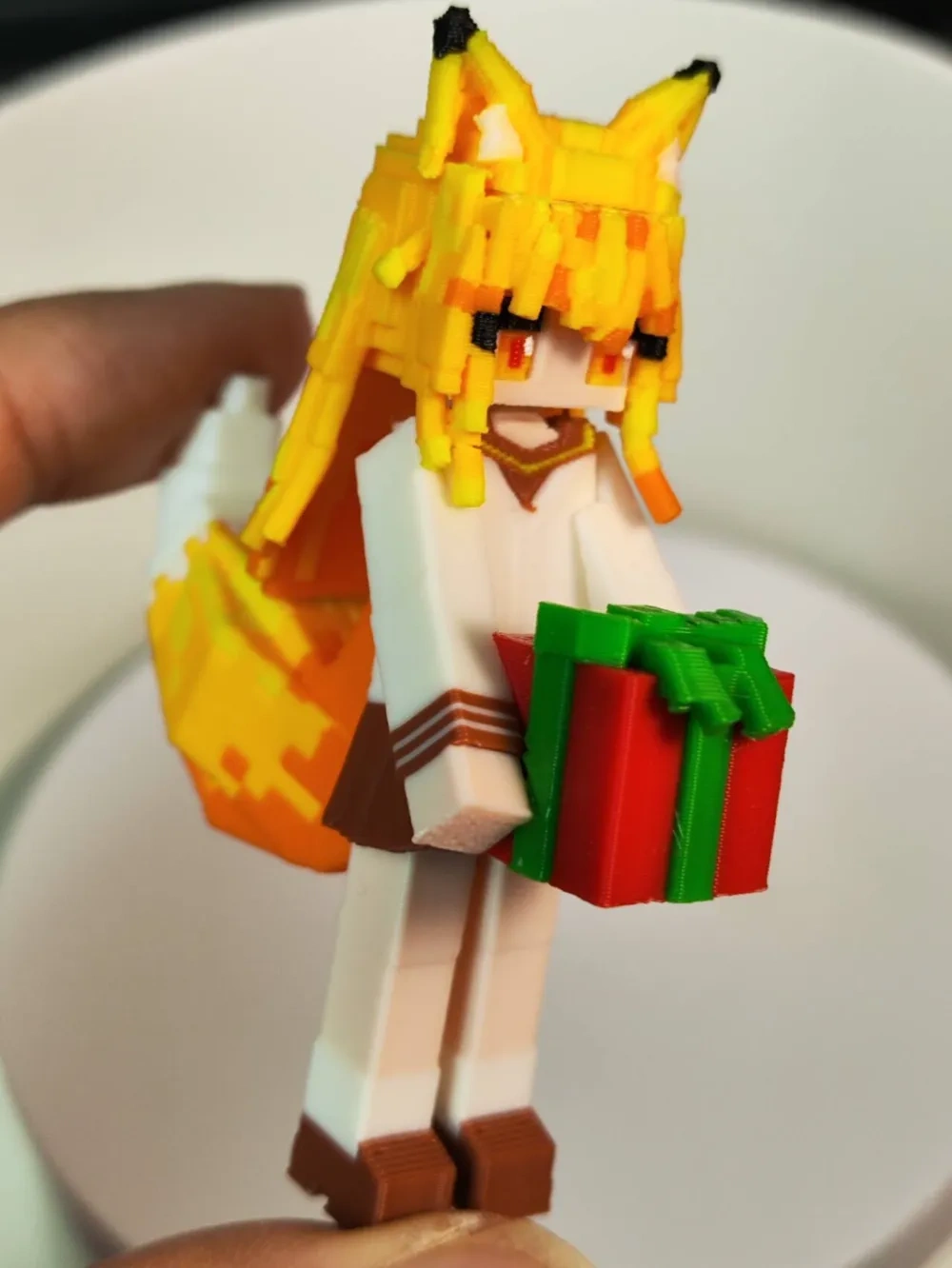 我的世界YSM酒狐JK圣诞版 - 免费 3D 打印模型 - MakerWorld