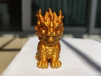 可爱独角麒麟 招财貔貅摆件