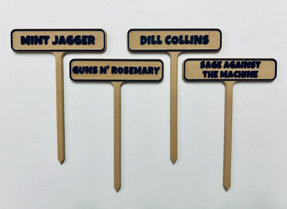 Funny Music Artist Herb Plant Signs 来自 Luke MakerWorld