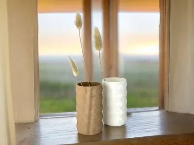 塔 - 一个植物时尚花瓶