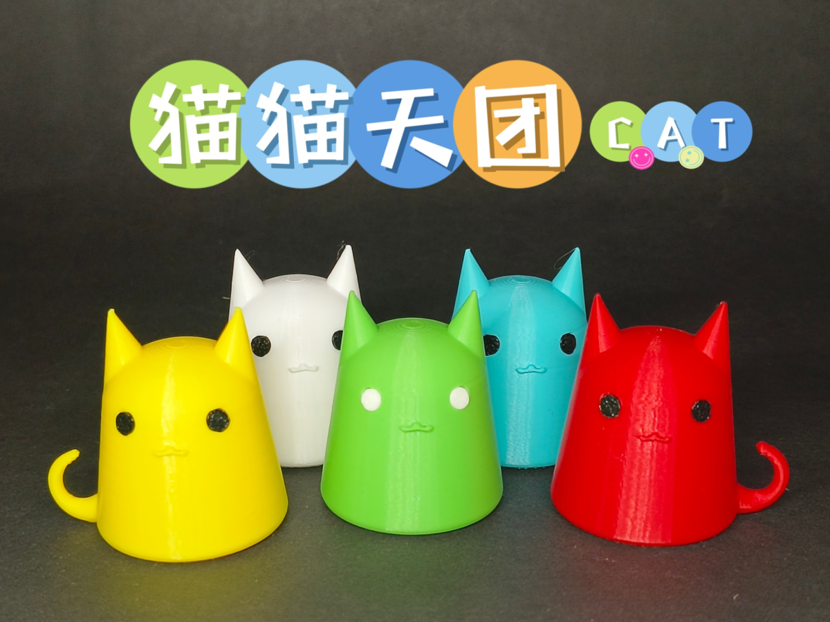 猫猫天团C.A.T 来自 Spike MakerWorld:免费下载 3D 模型