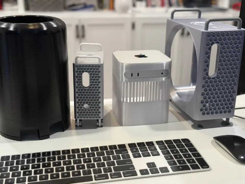 M1/M2 Mac Studio 和 Mac mini 的 Mac Pro 机箱 - 免费 3D 打印模型 - MakerWorld