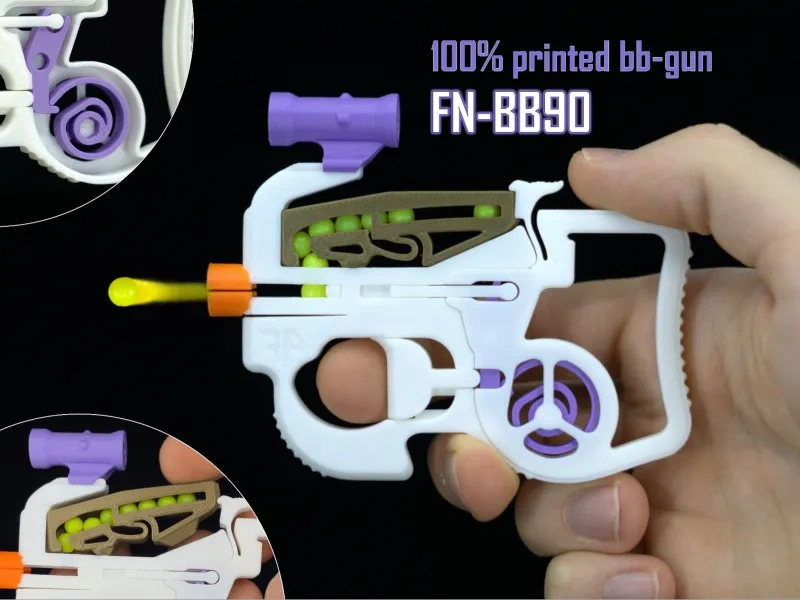 FN-BB90 | BB枪 | 可更换弹匣 | 瞄准镜
