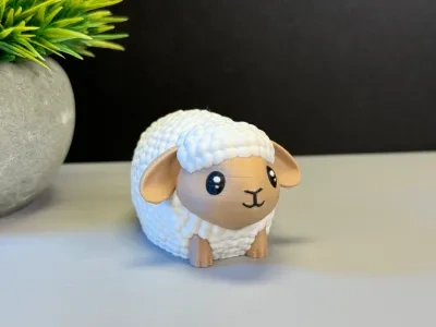 可爱的羊