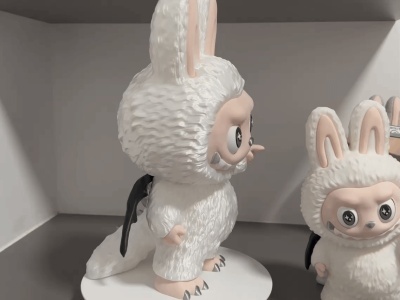 大天使-拉布布labubu（三形态可旋转眼球、可活动翅膀）超大娃系列-双