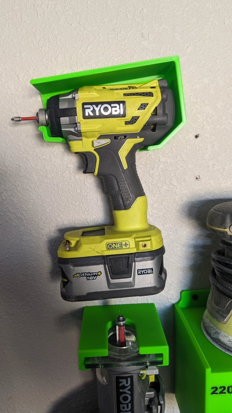 Ryobi Impact Driver Mount 来自 Eminent3D - MakerWorld